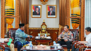 Kapolri bertemu dengan MUI