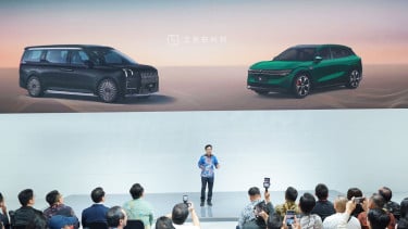Konferensi pers Geely di IIMS 2026