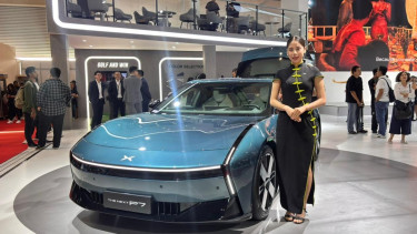 Mobil Sedan Listrik Xpeng The Next P7 di IIMS 2026