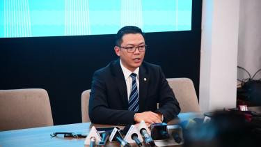 Menlu sekaligus Sekjen Partai Gerindra, Sugiono
