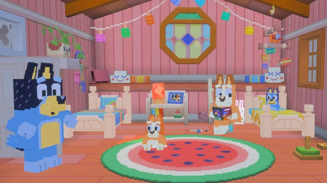 Minecraft Hadirkan Bluey’s House