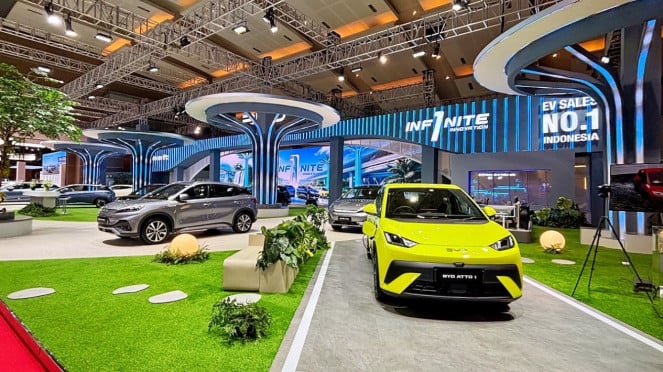 Booth BYD di IIMS 2026