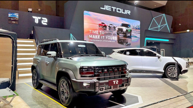 Booth Jetour di IIMS 2026