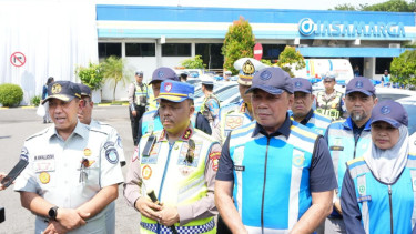 Jasa Raharja hadiri apel persiapan pengamanan Lebaran 2026 di Jatim