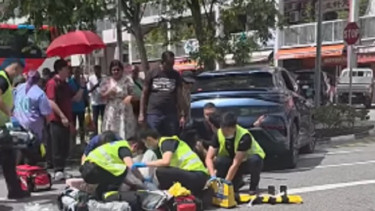 WNI menjadi korban kecelakaan ditabrak mobil di Chinatown Singapura
