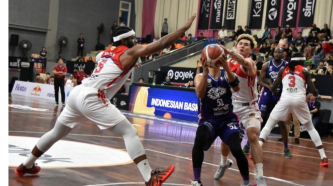 Duel IBL Rans Simba Bogor vs Rajawali Medan