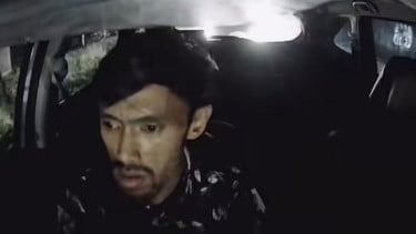 Tangkapan layar driver online yang bawa muda-mudi mesum di mobilnya