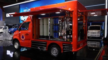 DFSK Super Cab milik BNPB diubah jadi kendaraan water treatment