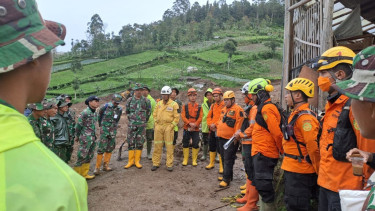 Basarnas Hentikan Operasi SAR Longsor Bandung Barat