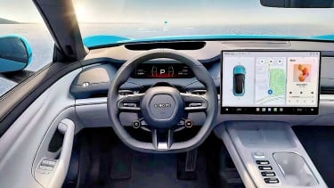 Ilustrasi mobil China berteknologi canggih