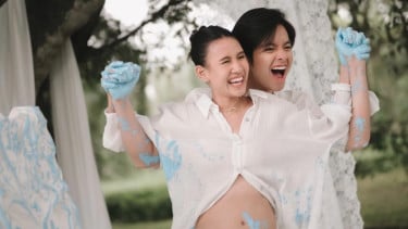 Angga Yunanda dan Shenina Cinnamon