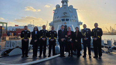 KRI Singgah di Cassablanca