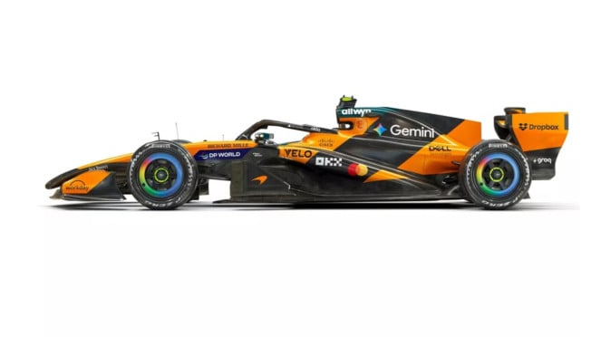 McLaren MCL40. Pembalap: Lando Norris dan Oscar Piastri