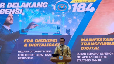 Kepala Badan Narkotika Nasional (BNN) Komjen Suyudi Ario Seto