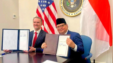 Penandatanganan Agreements on Reciprocal Trade (ART) Indonesia-Amerika Serikat