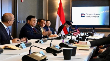 Presiden Prabowo Subianto bertemu investor global di AS