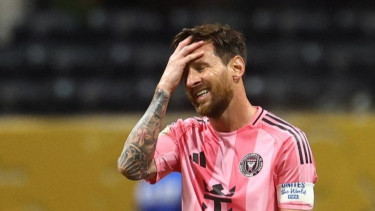 Bintang Inter Miami, Lionel Messi sedih