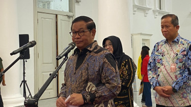 Gubernur DKI jakarta Pramono Anung.