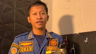 Anggota Damkar Khairul Umam sentil soal Helm