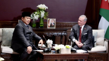 Presiden Prabowo Subianto melakukan pertemuan bilateral dengan Raja Yordania Abdullah II