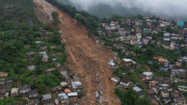 Curah hujan tinggi picu banjir dan longsor di Brasil