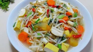 Tumis tahu toge