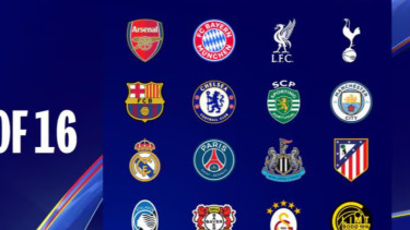Peserta 16 besar Liga Champions