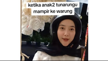 Momen Wanita Tunarungu Cerita Diterima Kerja ke Pemilik Warung