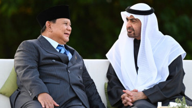 Presiden Prabowo bertemu Presiden MBZ
