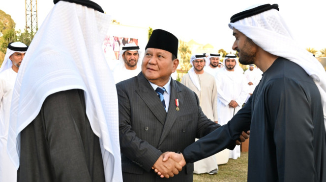 Presiden Prabowo betemu Presiden MBZ
