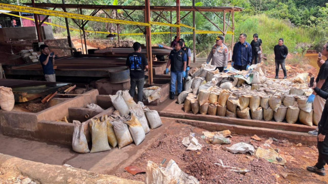 Polri Bongkar Penambangan Ilegal