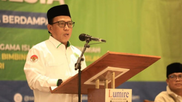 Direktur Urusan Agama Islam dan Bina Syariah Kementerian Agama Arsad Hidayat
