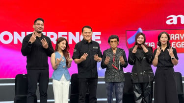 Konferensi Pers HUT ANTV ke-33