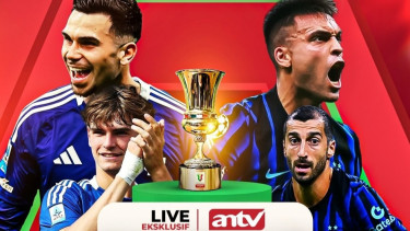 Duel Como vs Inter Milan semifinal Coppa Italia live di ANTV