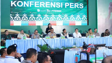 Konferensi Pers Polda Riau