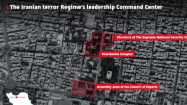 Peta kompleks kantor kepresidenan Iran
