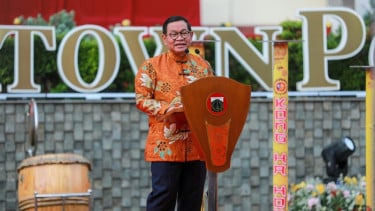 Gubernur DKI Jakarta Pramono Anung di perayaan Cap Gomeh