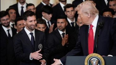 Messi Diundang ke Gedung Putih Bertemu Trump