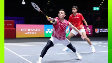 Ganda putra Indonesia Muhammad Rian Ardianto/Rahmat Hidayat