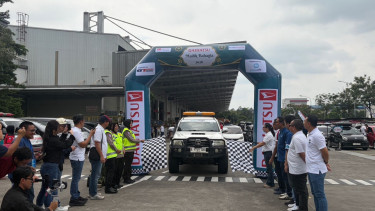 Acara pelepasan mudik Daihatsu 2026