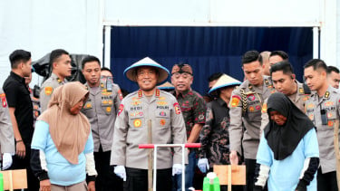 Penanaman jagung serentak kuartal I tahun 2026 di Kabupaten Bekasi