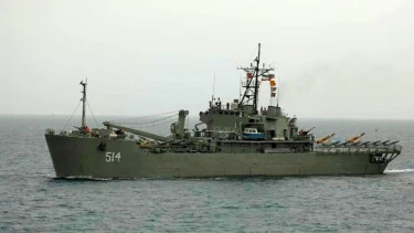 Kapal perang Iran IRIS Lavan merapat ke India