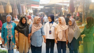 Perempuan Bertumbuh Bersam PNM Menggerakan Ekonomi Keluarga hingga Komunitas
