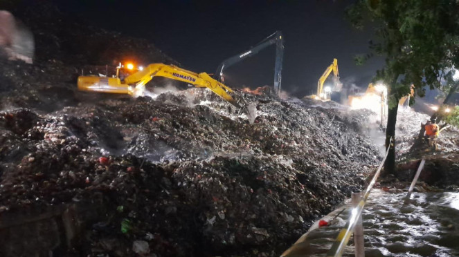 Longsor Sampah di Bantargebang