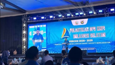 Pelantikan DPD KNPI Sulawesi Selatan
