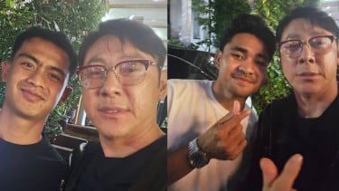Pratama Arhan dan Asnawi Mangkualam bertemu STY