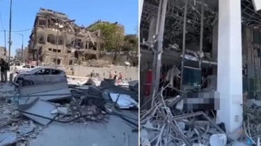 Penampakan Kondisi Terkini Tel Aviv Pasca Diserang Rudal Iran