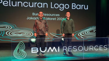 PT Bumi Resources Tbk meluncurkan logo baru sebagai simbol transformasi bisnis dan diversifikasi usaha