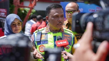 Kakorlantas Polri Irjen Agus Suryonugroho melepas tim mudik tvOne