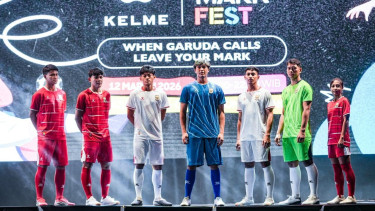 Jersey terbaru timnas indonesia